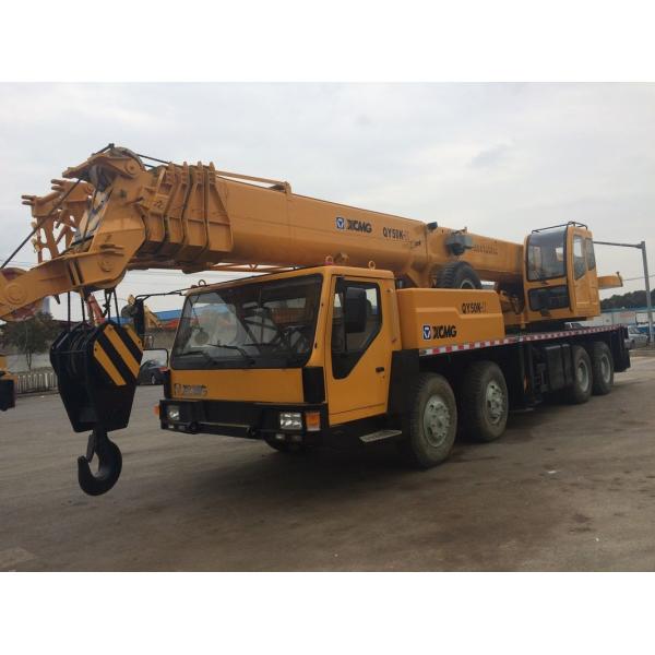 Buy Hydraulic Second Hand Truck Cranes XCMG 88s Luffing Time 40% Grade Ability at wholesale prices