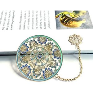 3D Enamel Blank Metal Stamped Bookmarks ODM