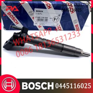 Genuine 0445116025 BOSCH Diesel Fuel Injectors 0445116026 A6420701187