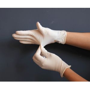 Medical sterile latex surgical gloves