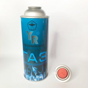 Aerosol Cartridge Portable Butane Gas Valve One Inch For Tin Cans