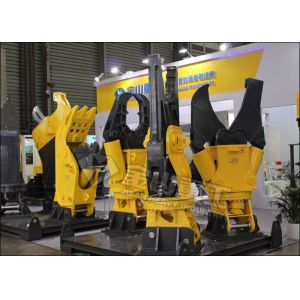 Scrap Recycle Excavator Metal Stump Shears Steel Cutter For Volvo EC210