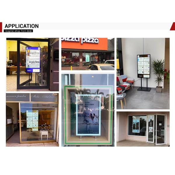 Ultra Thin Bezel 32 43 55 Inch Android Cafe Shop Digital Screen Lcd Restaurant Digital Menu Board Display Screen