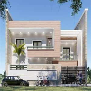 4 Rooms 2 Layers Prefab 318m2 Light Gauge Steel House