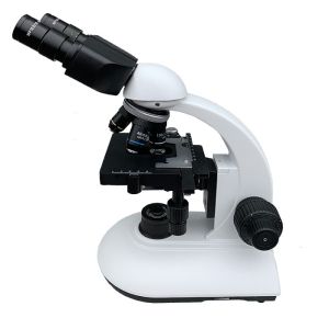 Quality 18mm Eyepiece 40X Binocular Biological Microscope With 3W LED Lamp for sale