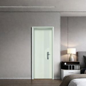 Waterproof WPC Hollow Door Heat Insulation Termite Proof