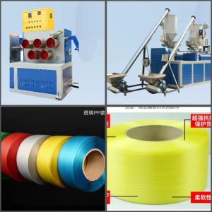 Brick Block Packing PET Strap Winder Extrusion Machine 280m/Min