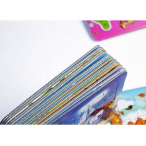 Custom die-cut Printable Paper Cardboard Jigsaw Puzzle Wholesale