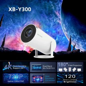 Smart Projector 1080P Home Theater Projector with 8000K ± 1000K Color Temperatur