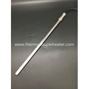 Quality Flat Cartridge Heaters with flange Flat tubular Heating Element for sale