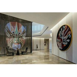 Custom Curtain Pattern Chain Fly Screen for Superior Insect Control