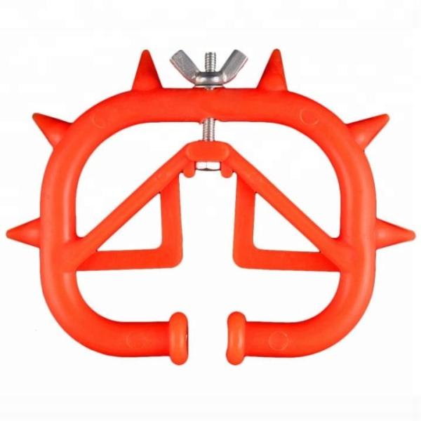 Buy Red Plastic Calf Weaner Nose Ring Milk Sucking Preventer at wholesale prices