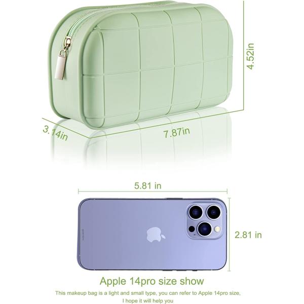 Durable Travel Silicone Cosmetic Bags Shockproof Lipstick Portable Versatile