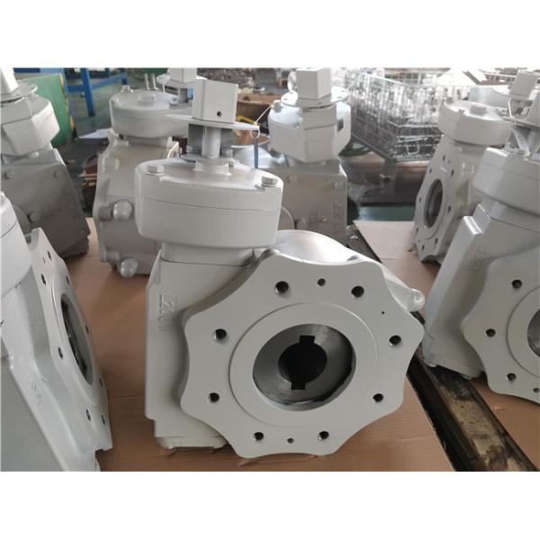 Ductile Iron Casing Aluminum Bronze Worm Gear Operator 9800Nm