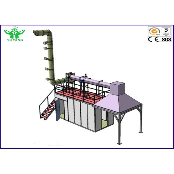 Heat Release Rate Fire Testing Equipment In Full Scale Room Corner Test 6 Kw