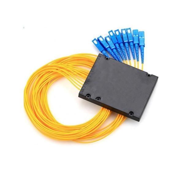 1X8 SC UPC Singlemode Fiber Optic ABS BOX PLC Splitter for Fiber Patch Cord