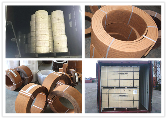 Wire - Reinforced Brake Shoe Lining Kit Asbestos Free For Winch Oil Wells