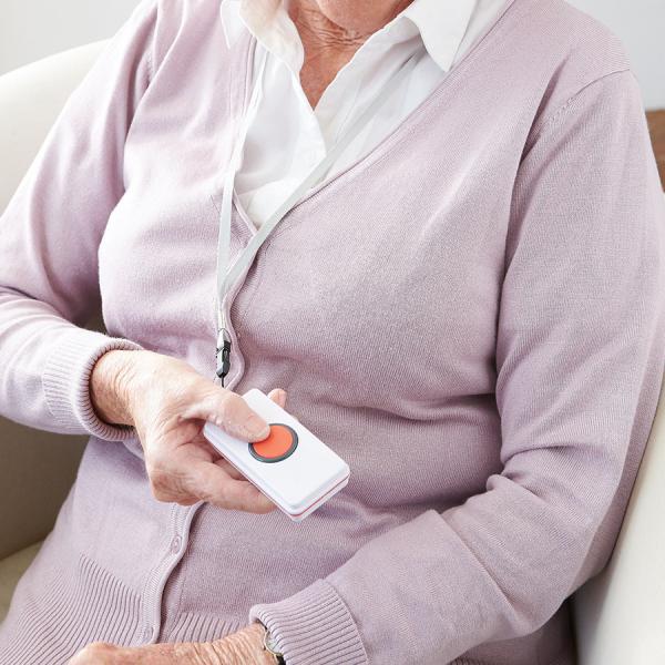 Wireless Doorbell with Personal Emergency Alert choose from 23 chimes CX-3056J