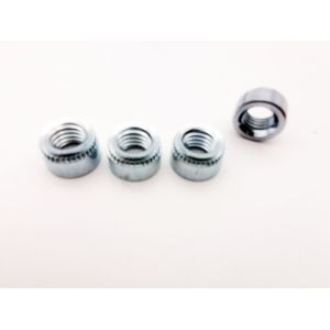 Galvanized PE Standard Carbon Steel Round Shape Self-clinching Nut For Chassis