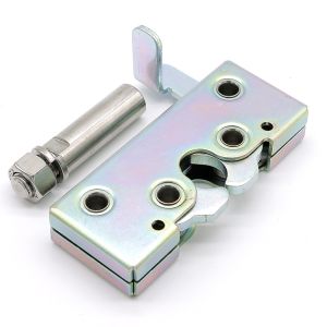 Silver Rotary Heavy Duty Latch Lock