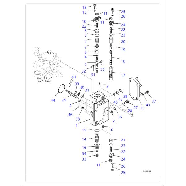 720-68-11920 7206811920 Filter Support For KOMATSU Excavators PC100 PC1000 PC1000SE PC1000SP