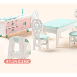 Mini Montessori Wooden Girls Bedroom Toys With No Burr