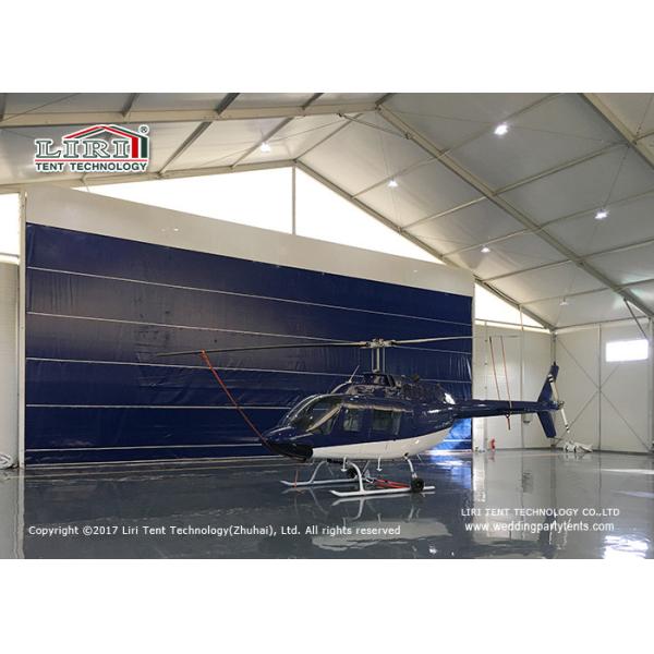 High Reinforce Aluminum Frame Aircraft Hangar Tent for Helicopter
