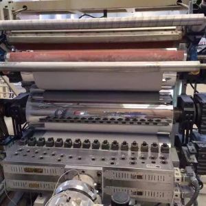 Sjsz80 / 156 Sheet Extrusion Plant PVC Imitation Marble Board Making