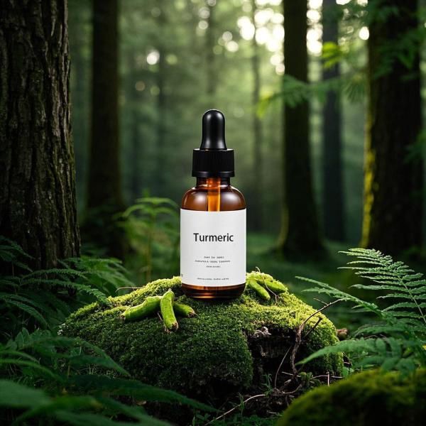 Turmeric Organic Anti Aging Face Oil Vitamin C Facial Whitening Serum Skin Care Product Lightening