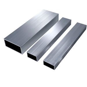 6063 Anodized Aluminum Square Round Oval Tube Profile Customized