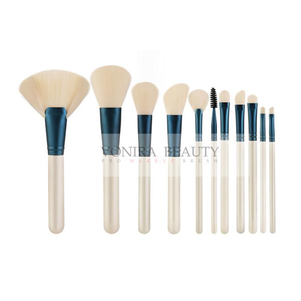 Buy Non Irritating Synthetic Blush Brush With Natural Wood Handle at wholesale prices
