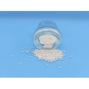 Quality White Ceramic Blasting Media Remove Oxides B170 Solid Ball ISO9001 for sale