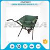 Green Color Cloth Fold Away Wheelbarrow 5kg Water Resistant Cover For Gardeners for sale