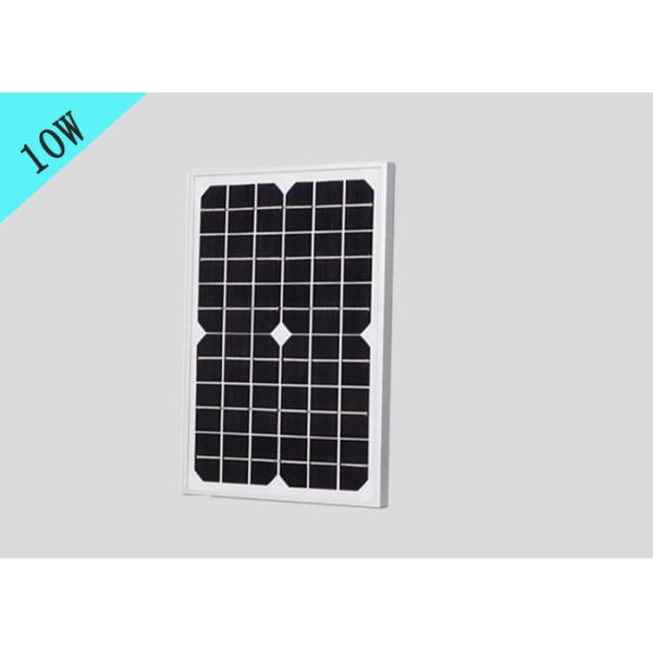GPS Positioning Monocrystalline Solar Cell With Tempered Glass / Aluminum Frame
