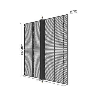 Outdoor Rental Transparent Led Display Screen Facade