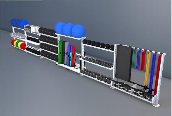 Sports Adjustable Crossfit Training Rig Wall Mounted Folding Power Rack