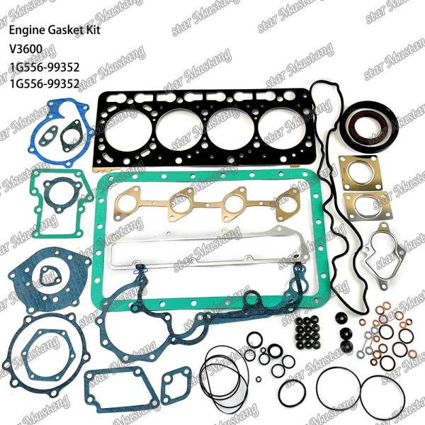 Buy V3600 Full Gasket Set 1G556-99352 1G556-99352 For Kubota at wholesale prices