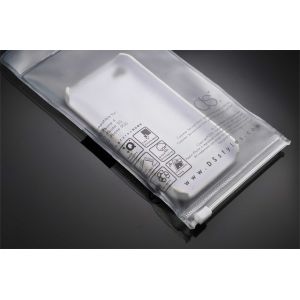 Environmental Soft eva zip seal phone bags for iphone 5, 6 plus