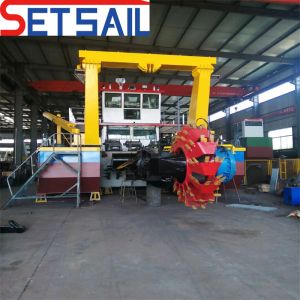 Manufacture Wheel Bucket Dredging Machinery with 200mm-800mm Discharge Pipe
