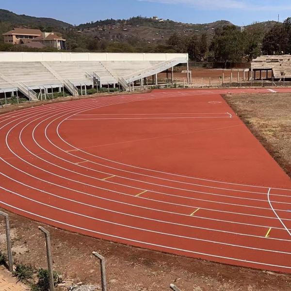 13mm Thickness Synthetic Rubber Athletic Running Track Professional Sandwich