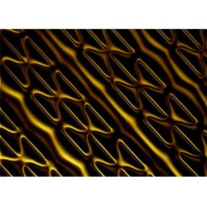 Printed EVA Laminated Glass 11.5mm Liquid Stereoscopic Effect Pattern