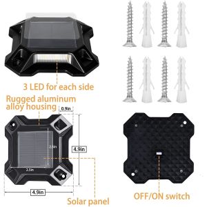 Bule/Cold White Solar Led Light Powered by 1.2V/600MAH Ni-Mh Battery