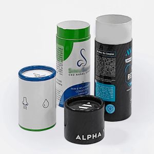 Custom Mailing Paper Tube Boxes Packaging For Candle