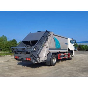 Manual Transmission Diesel Compression Garbage Truck Manufacturers Directly