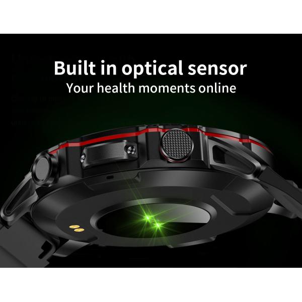 1.43 Inch HD Hiking Smart Watch GPS Tracker IP68 Waterproof Oem