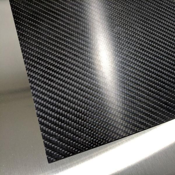 Buy 3K Matte / Glossy Carbon Sheets Twill / Plain Weave Carbon Fiber Plate Custom Carbon Fiber Composite Board at wholesale prices