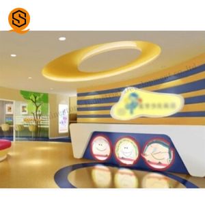 Quality Solid Surface Modern Hotel Reception With High Oxygen Index for sale