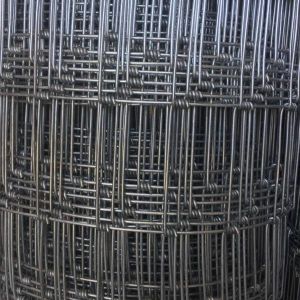 Galvanized Wire Mesh Garden 8 ft metal tube farm field fence gate
