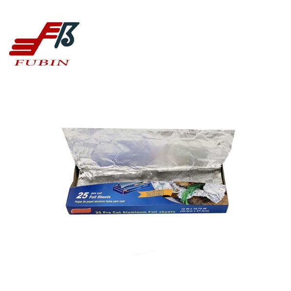 Buy Kitchen Pop Up Food Foil Sheets Aluminum Alloy 8011 at wholesale prices