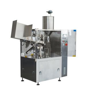 Plastic Aluminum Automatic Tube Filling Sealing Machine 6000BPH Laminated Tube